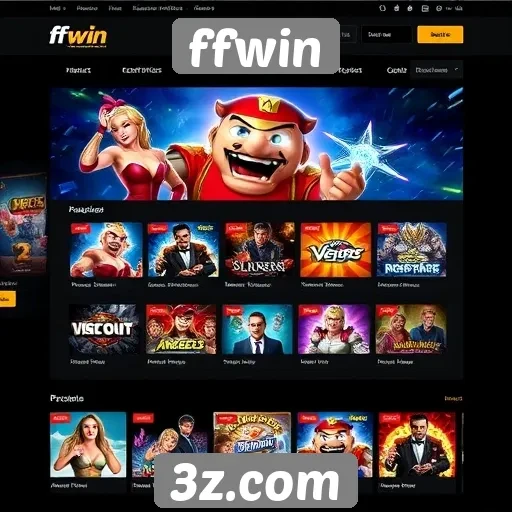 Avaliação da interface do usuário no site ffwin