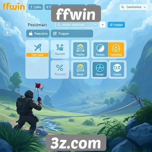 Exploração da interface do usuário no ffwin